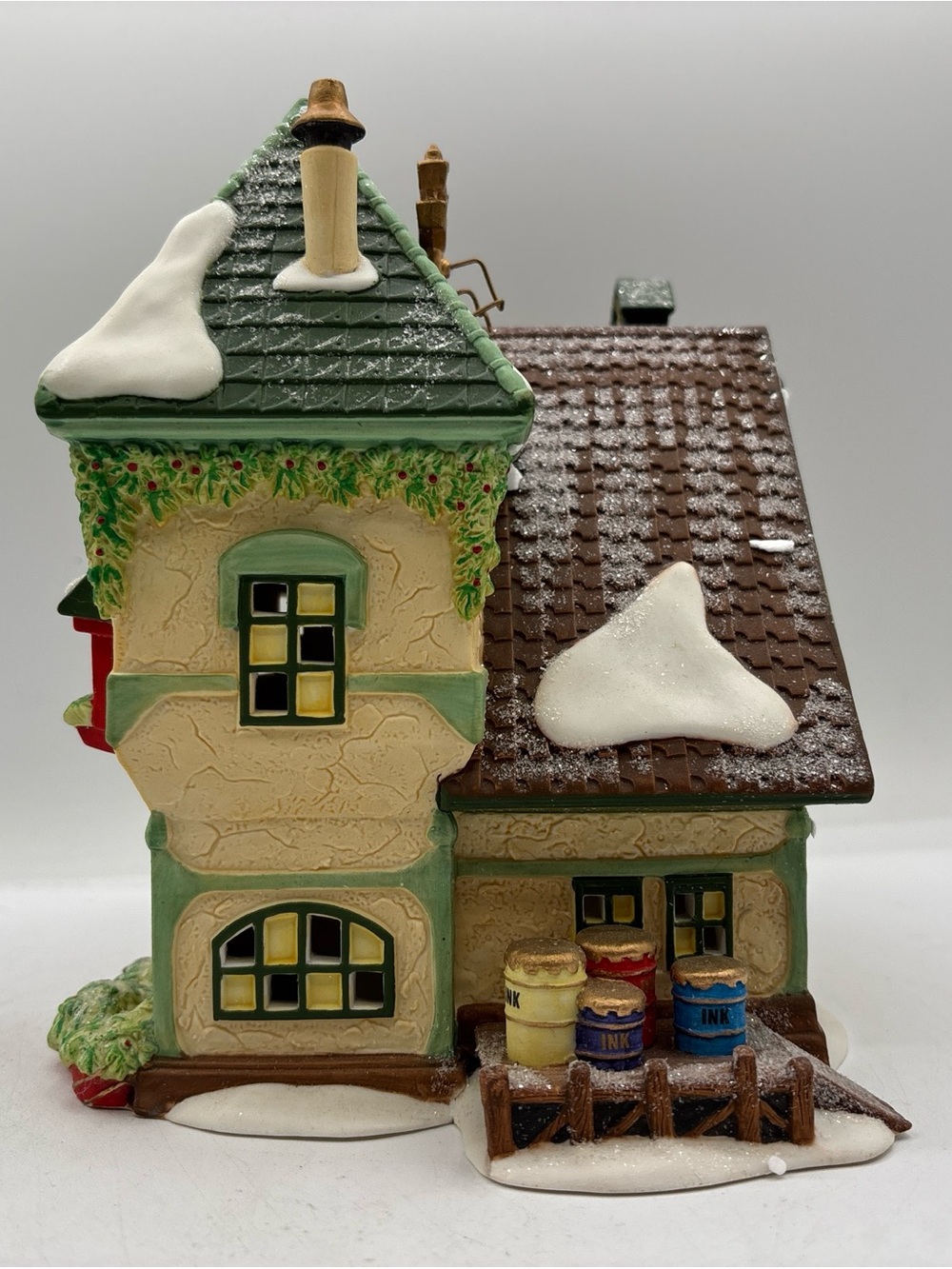 Department 56 1997 Vintage HVC North Pole Series The Glacier Gazette 56394 EUC - Picture 3 of 12